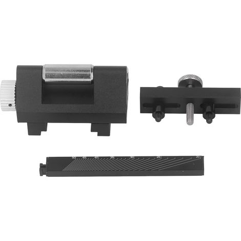 Guide de ponçage réglable en alliage d'aluminium multifonction, angle de serrage ajustable pour ciseaux et rabot (1/5)