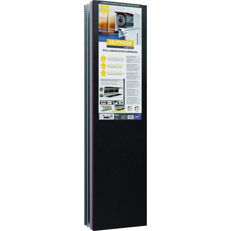 Selitherm Rollladenkastendämmung Pro 4-teilig 100 x 26 x 2,5 cm (1/2)
