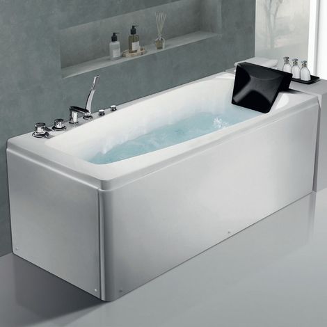 Vasca idromassaggio 170x70 con posizionamento angolare a destra  KVSS-200 kamalu
