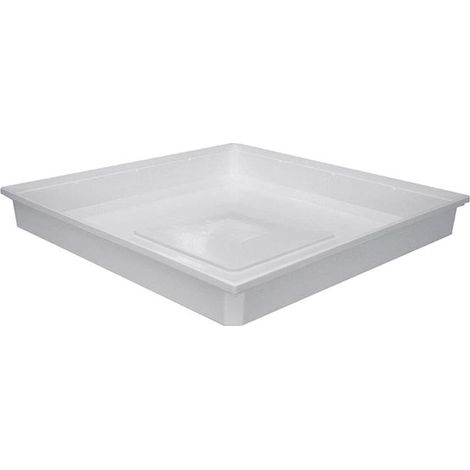 Bac anti-débordement carré 70x70cm – Receveur de douche à poser – Pour chantiers humides – 8713512068117 – AMF (1/2)