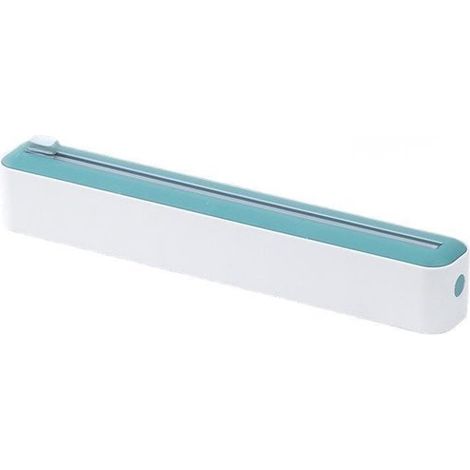 Film para almacenar alimentos,Dispensador de papel de aluminio,Dispensador magnético de papel de aluminio,36,555,5 cm,Verde (1/5)