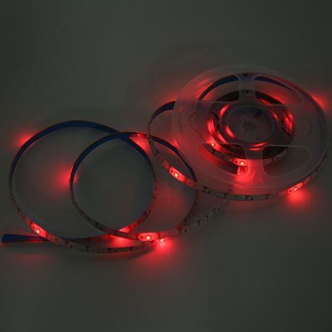 Bande lumineuse étanche à 90 LED, bande lumineuse solaire flexible de 3 mètres, guirlande lumineuse décorative pour sapin de Noël et jardin, multicolore (1/5)