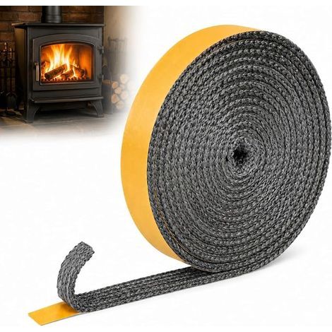 Fireplace Seal 3 x 10 mm x 3 m Fiberglass Stove (1/5)