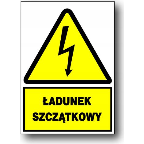 ZEO/A-12 ELECTRIC Schild 15X21 Restladung
