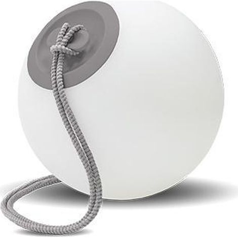 LED Pendelleuchte außen Akku dimmbar Farbwechsel RGBW IP65 rund D: 24 cm Kugel Schirm kabellose Außenlampe Hängeleuchte Balkon Garten (1/2)