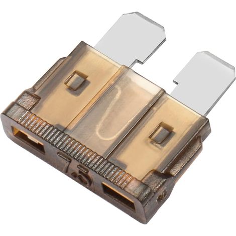 Lot de 50 fusibles à lame standard ATC-7.5 pour voiture et camion 7,5 A Marron (1/5)