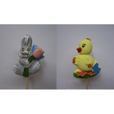 Hase / Henne auf einem Gipfel