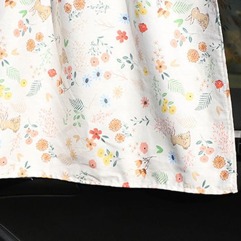 (Exclusivité Asie du Sud-Est) Pare-soleil de voiture à ventouses, protection solaire et isolation thermique, motif enfant, pour vitres latérales (Prix de vente conseillé : 75 THB) (Feuille simple - St (1/2)