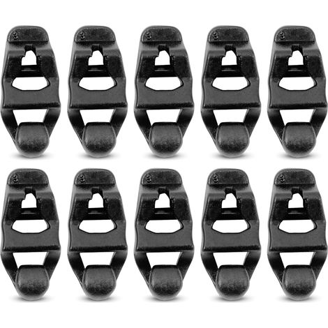 20 tensores de cuerda para carpas, ajustadores de cuerda deslizantes, hebilla tensora de cuerda para carpas para acampar (1/5)