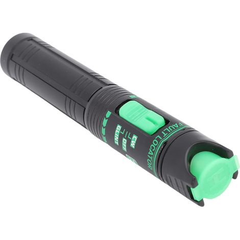 Stylo détecteur de défauts visuels rechargeable VFL 30 km sans contact, portable, pour câbles à fibre optique, avec lumière verte pour CATV (1/5)