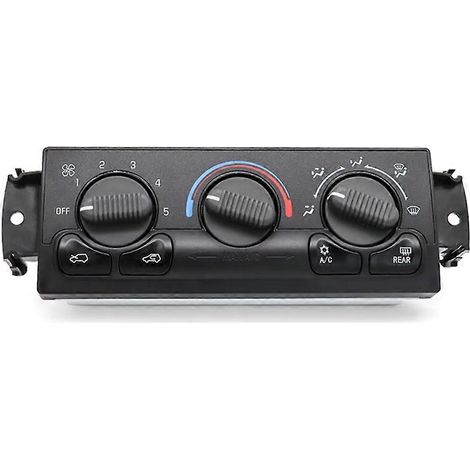 599-218 pour Chevrolet Silverado 1500, 2500 et 3500 (1999-2002) et GMC Sierra : module de commande de chauffage/climatisation (1/5)