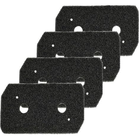 Filtre pour sèche-linge - Filtre en mousse - 12007650 - Compatible avec les sèche-linge Bosch et Siemens - Lot de 4 (1/5)