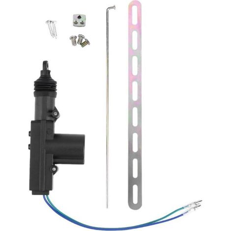 Verrou électrique universel pour porte de voiture 12V moteur