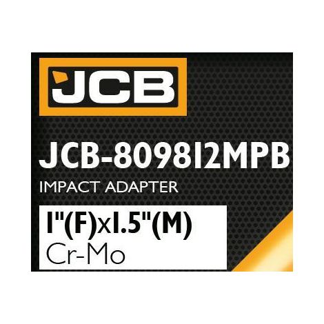 Adaptador de impacto 1"(f) x 1.5"(m)