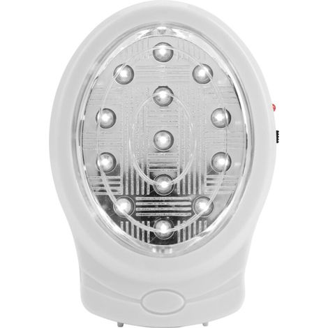 Lampe de secours LED rechargeable - Fonctionne automatiquement en cas de panne de courant (Prise EU) (1/5)