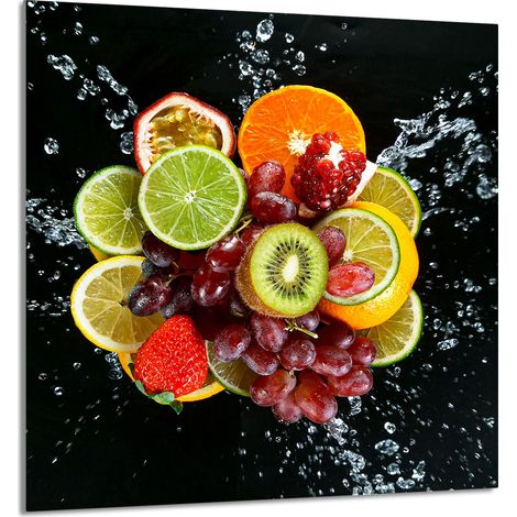 Panneau de verre POUR la cuisine 60x65 Fruits (1/5)