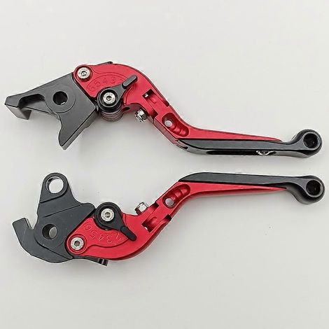 Convient pour la moto Honda CBF1000 2006-2009, accessoires de levier de frein, de klaxon et d'embrayage modifiés (rouge 1) (1/5)