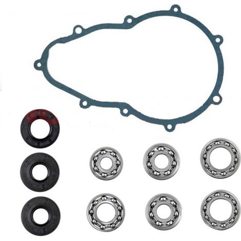 KIT REPARATION BOITE Kit de réparation de boîte s'adapte sur MICROCAR MGO 1 et MGO 2 (Boîte STILFRENI) Composition : 1 Joint de Carter 2 Roulements 6304 2 Roule