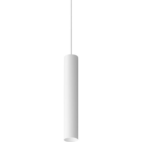 Ideal Lux Sospensione Look 1 luce GU10 bianco alluminio vetro