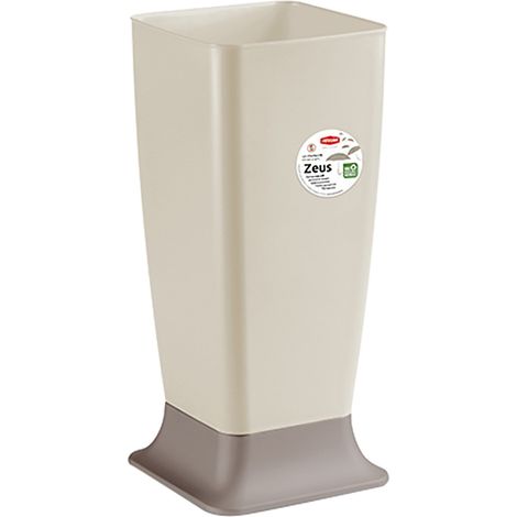 Portaombrelli Stefanplast Zeus Bianco Travertino Base Tortora Chiaro