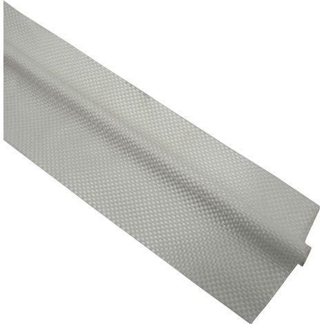 Awning Rail Piping Keder Strip 7.5MM (White Double Flap Camping Caravan)