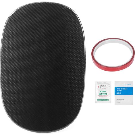 Bouchon de réservoir carbone compatible Porsche Macan 2014-2018, garniture en fibre de carbone (1/5)