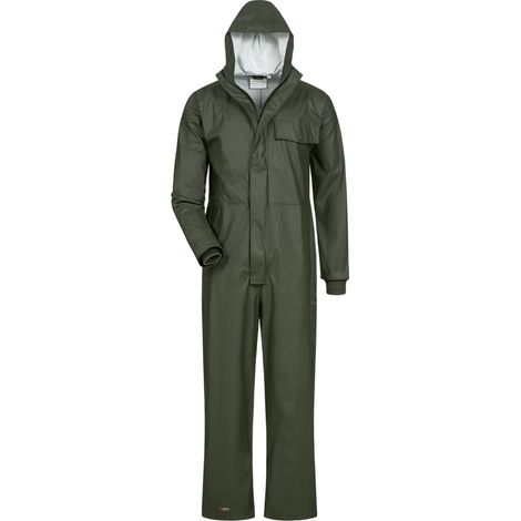 Gr .M (50/52) HORUMERSIEL PU-STRETCH-OVERALL OLIV oliv HORUMERSIEL PU boiler