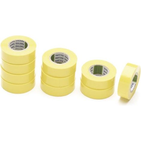 Ruban Isolant Nitto Jaune Isolation électrique Fiable Et Durable - Perel