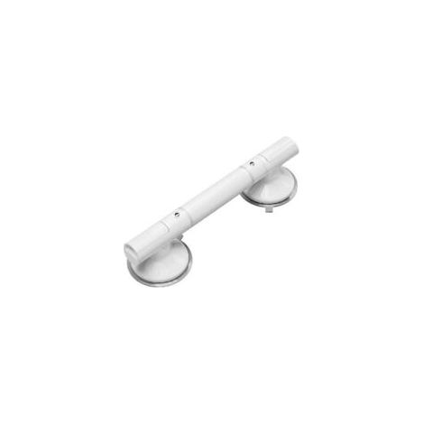 Barres d'appui de 45 cm pour seniors, barre de douche sans perçage, charge maximale 111 kg, barre d'appui avec anneaux lumineux, barre d'appui robuste pour baignoire et salle de bain.