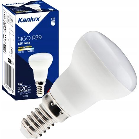 SIGO R39 LED-Lampe, E14-Sockel, 4 W, 320 lm, 230 V AC, 3000 K (1/5)