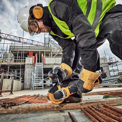 Dewalt – Meuleuse d'angle 18V sans balais – Ø125mm – Moteur Brushless – Frein électronique – Pour béton armé et métal — vue 3