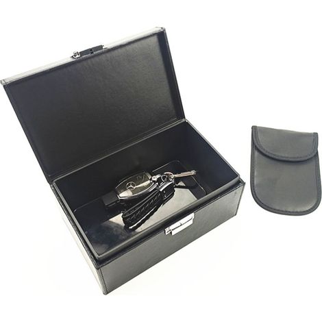Extra Large Faraday Box for Car Keys RFID Anti-Theft Cage for Car Security Key Storage Box