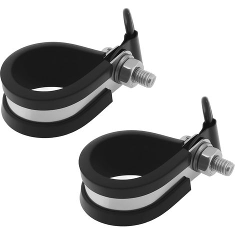 2x Colliers de Serrage Antidérapants pour Tige de Débroussailleuse 26 Mm Adaptés Aux Tubes de Débroussailleuse de 23 à 26 Mm Barres (1/5)