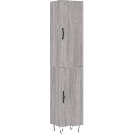 Aparador-cómoda-mueble-organizador-cocina-salón-salón-alto-Sonoma-345x34x180cm-madera-ingeniería-gris-020035265