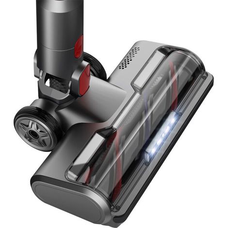 Bürste kompatibel mit Dyson V10 V8 V7 V11 V15 Staubsauger Zubehör Staubsaugerkopf mit 5 Lampen für Hartböden und Teppiche  FLITI
