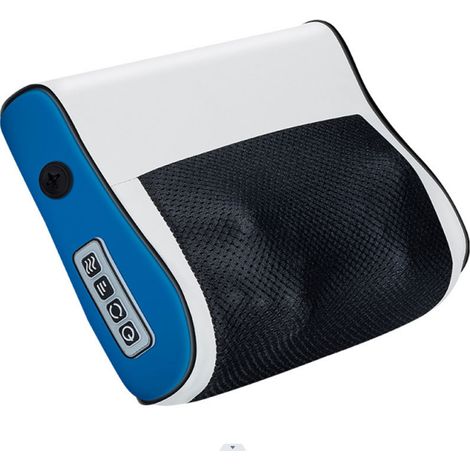 (Bleu) Appareil de massage multifonctionnel pour la nuque et les épaules avec fonction chauffante réglable, outil de massage à domicile (1/5)