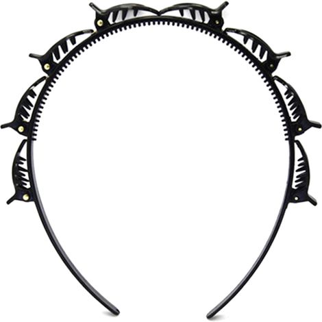 Diadema, cinta para el cabello, accesorio para el cabello, herramienta para peinar trenzas (1/5)