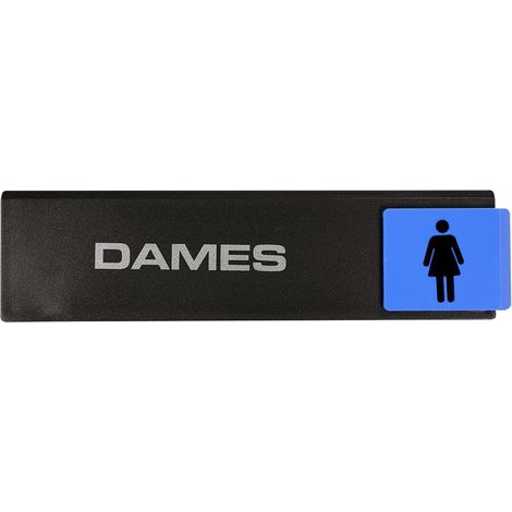 Plaque de porte Dames - Europe design 175x45mm - 4260105