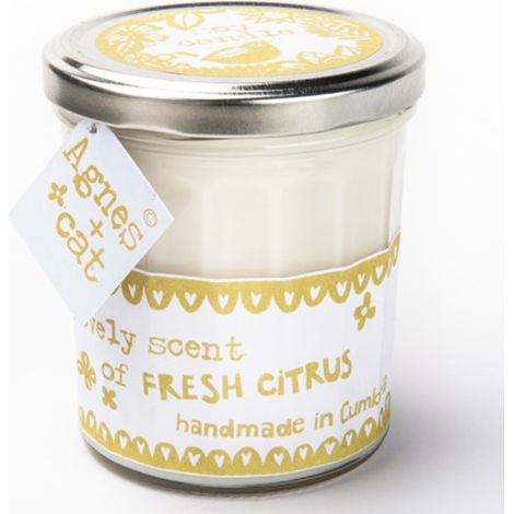 Bougie Pot de Confiture - Agrumes- Vendu par 1