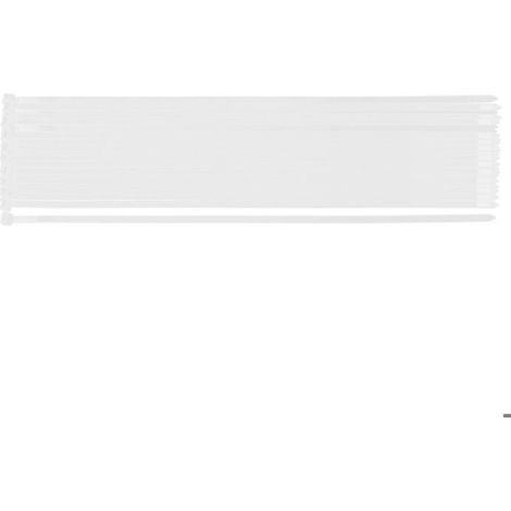 Attache De Câble - 9 X 450 Mm - Blanc - Nylon Pa66 - Lot De 50 (1/5)