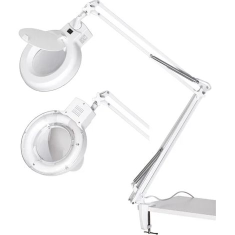 Fervi 0530 Lampada a basso consumo con lente 1000 lm