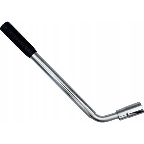 Clé à roue télescopique avec douilles 17, 19, 21 et 23 mm en acier, homologuée TÜV (1/5)