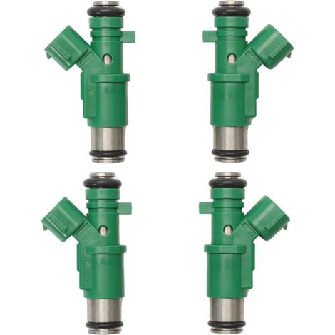 Juego de 4 inyectores de combustible para Peugeot 1007, 206 y 207, para Citroën C2 y C3 Nemo: 01F023, 1984G0, 9655833580, 81.217, 75117167, H75117167 y 3488 002. (1/4)