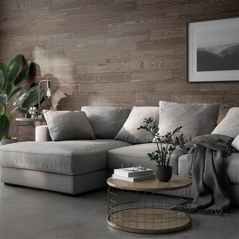 Lambris Bois Adhésif El Capitain Chêne Gris NatureWall - 1m²