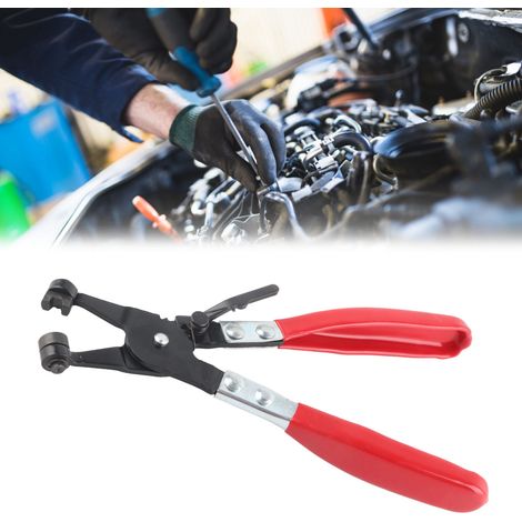Pince à colliers de serrage pour tuyaux, pince à colliers pour tuyaux d'huile, pince à colliers pour tuyaux d'eau automobile, pince à clips, pince à colliers pour tuyaux automobiles, pince à colliers (1/5)