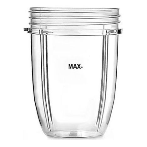 Verre de remplacement 18 oz transparent pour extracteur NutriBullet 900W/600W – Accessoire compatible, haute résistance-. (1/3)