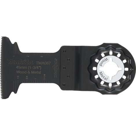 Makita E-25448 Lama Taglio Affondamento Starlock 45x45mm BiM TMA087 Legno