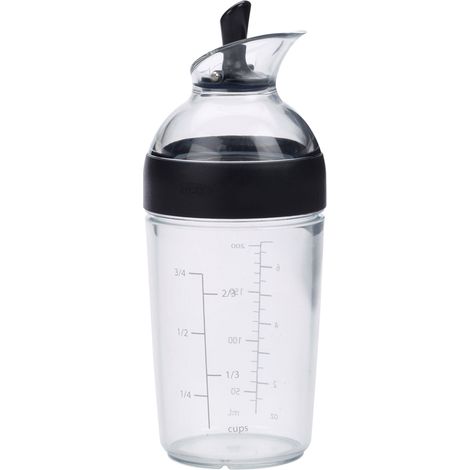 Oxo - Shaker à vinaigrette 236 ml noir