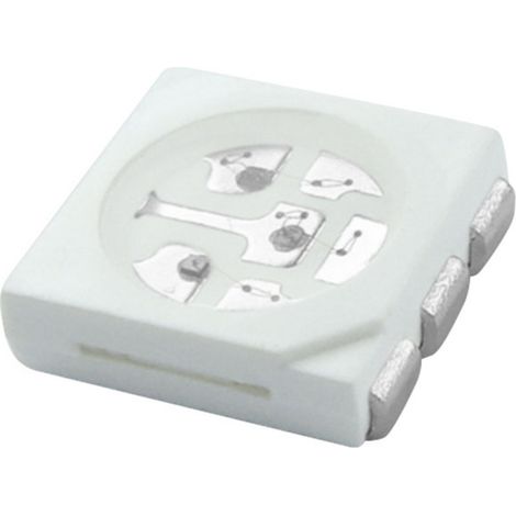 TRU COMPONENTS  SMD-LED  5050 Rot 1750 mcd 120 ° 20 mA 2.4 V