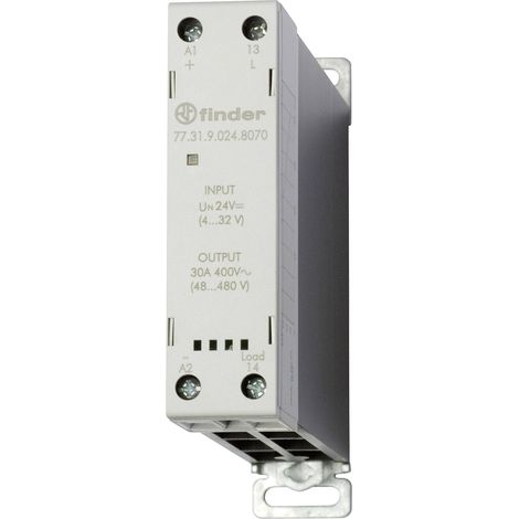 Finder Relais à semi-conducteurs 77.31.9.024.8070 30 A Tension de contact (max.): 480 V/AC à commuta